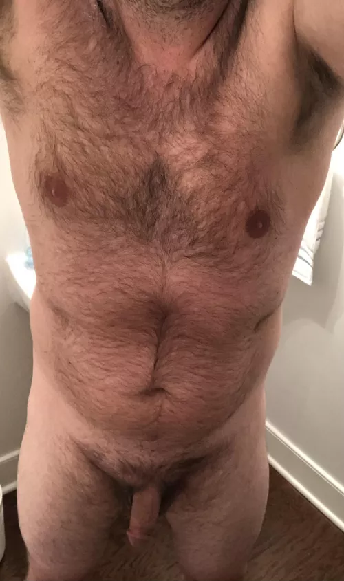 Posted last night but it got deleted, so trying again. Was feeling good about my body before I went to bed - M39, 6ft, 218