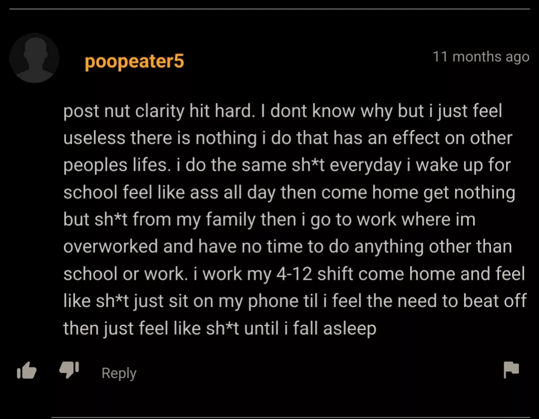 post-nut clarity