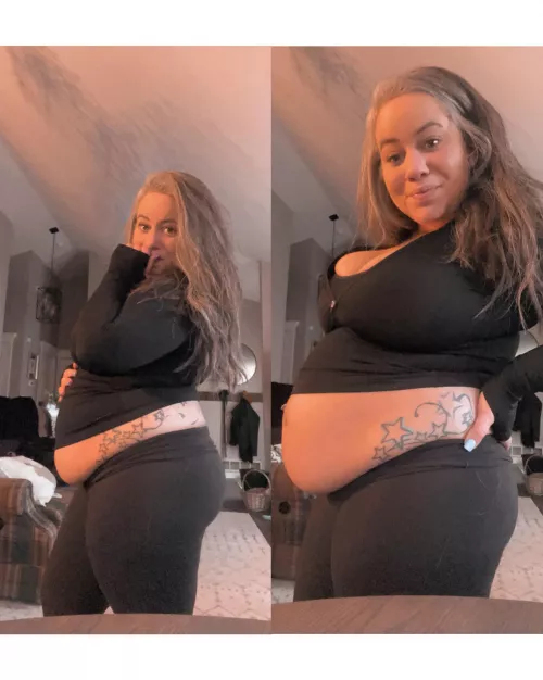 Pre cheesecake and post cheesecake 🍰🤤