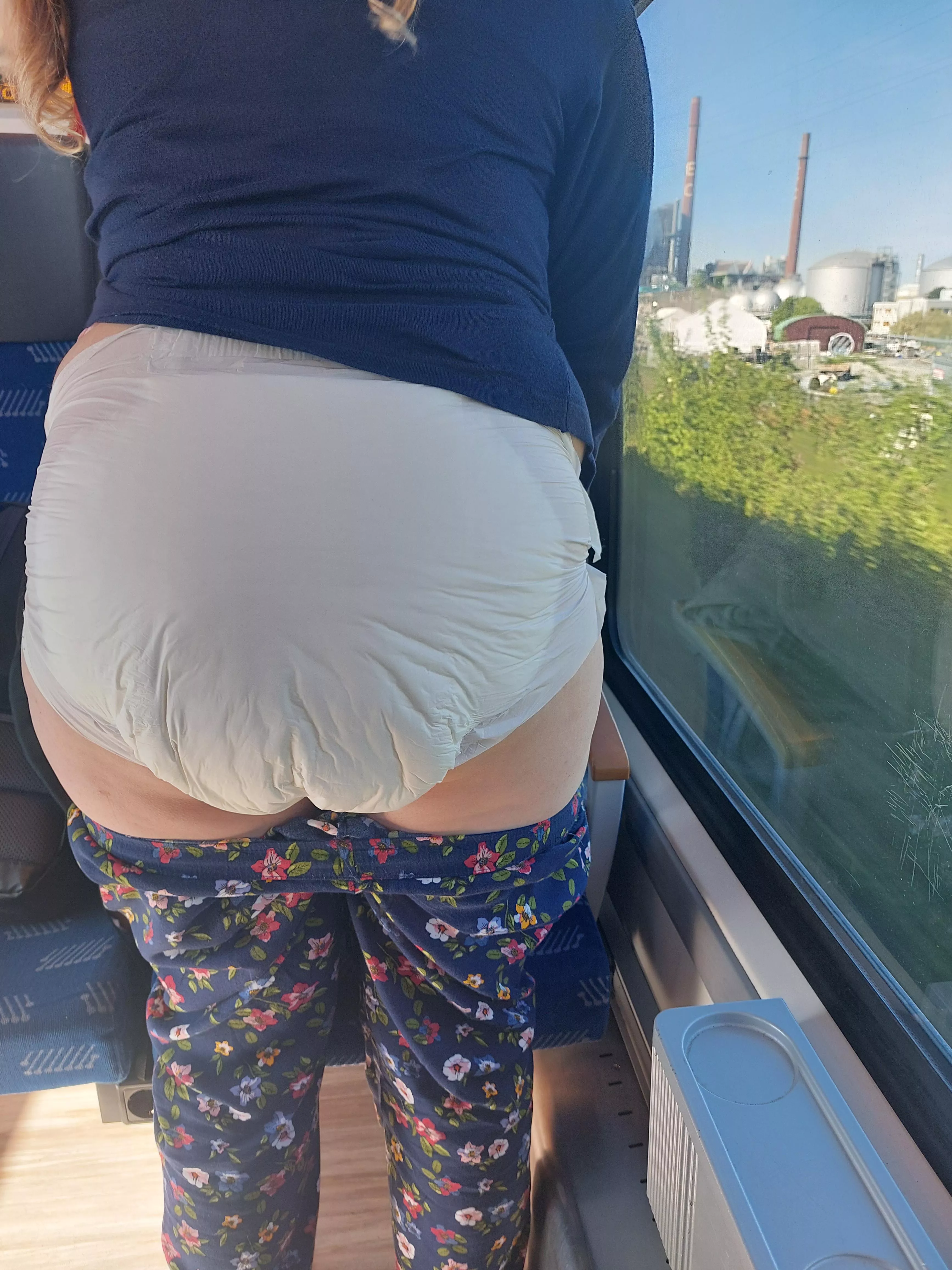 Princess on a train