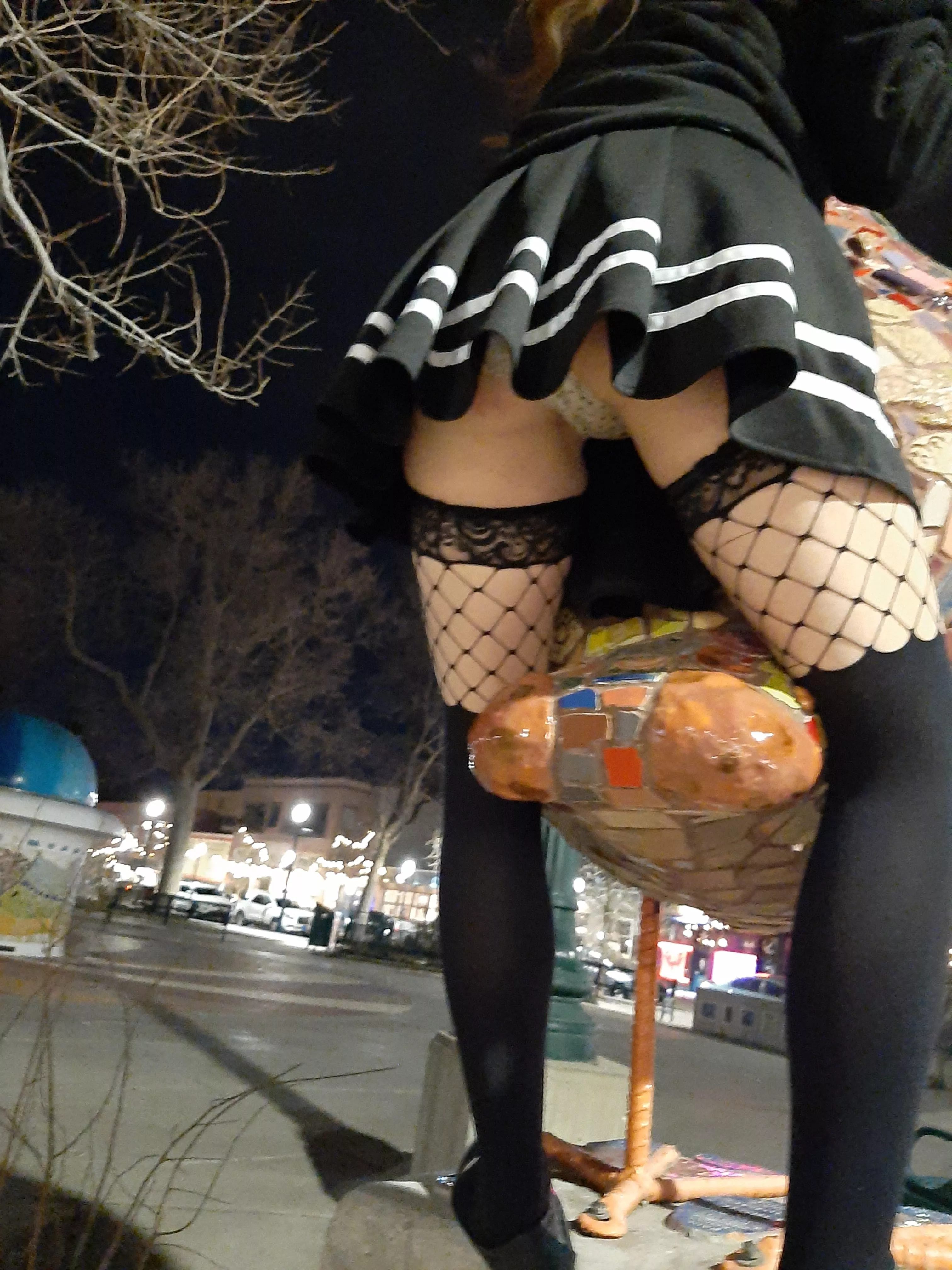 Public look.