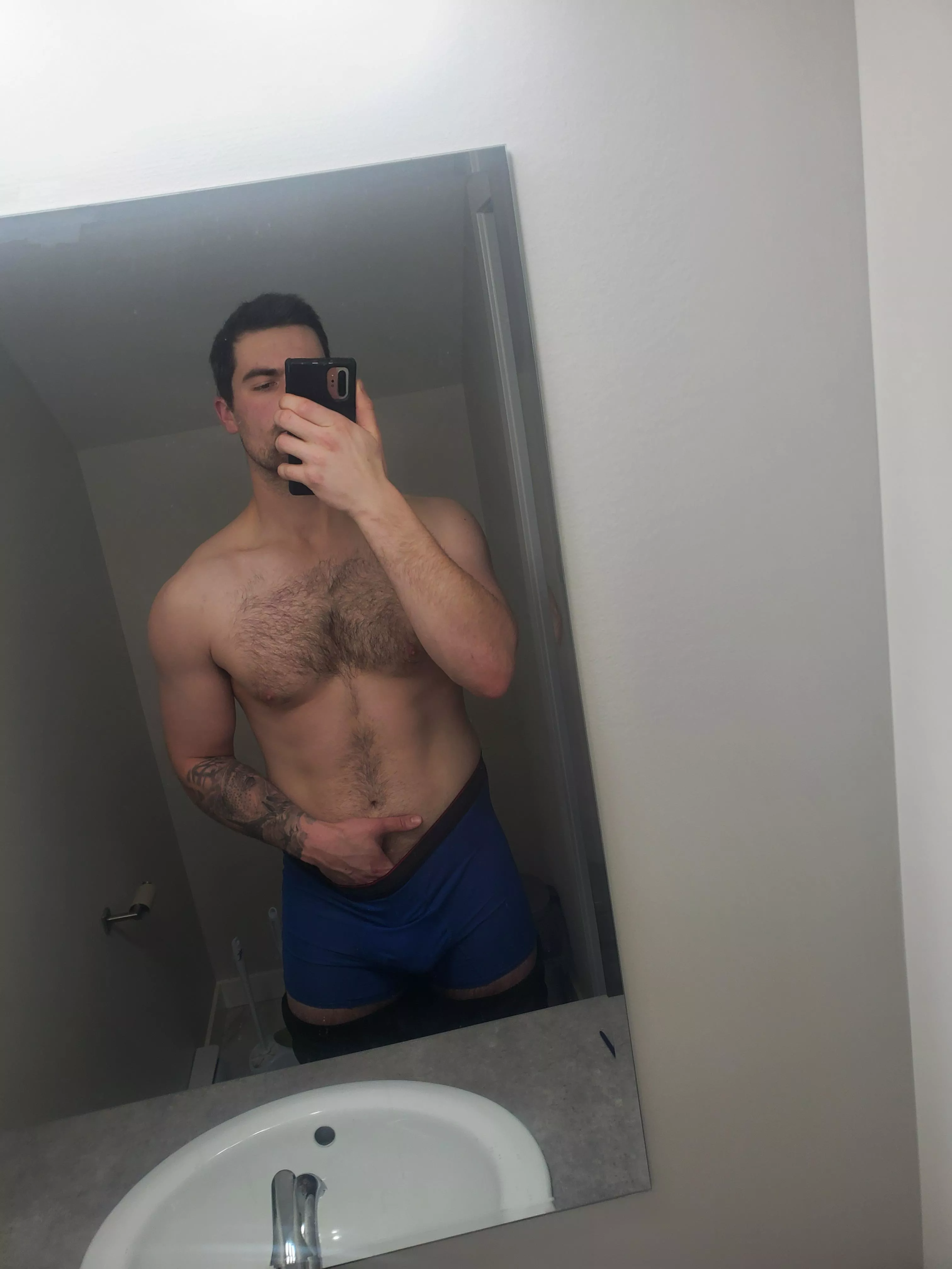 Pull them off