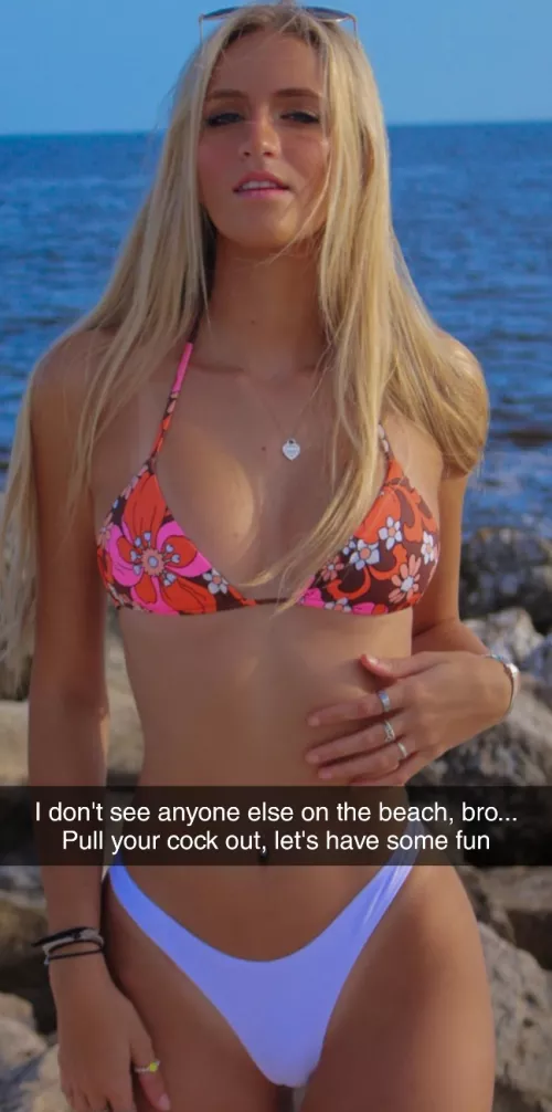 Pull your tits out, too, sis (B/S)