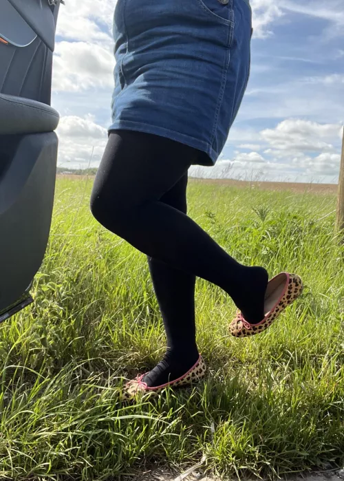 Pulled over in the car to take some photos…… I was a little bit naughty!