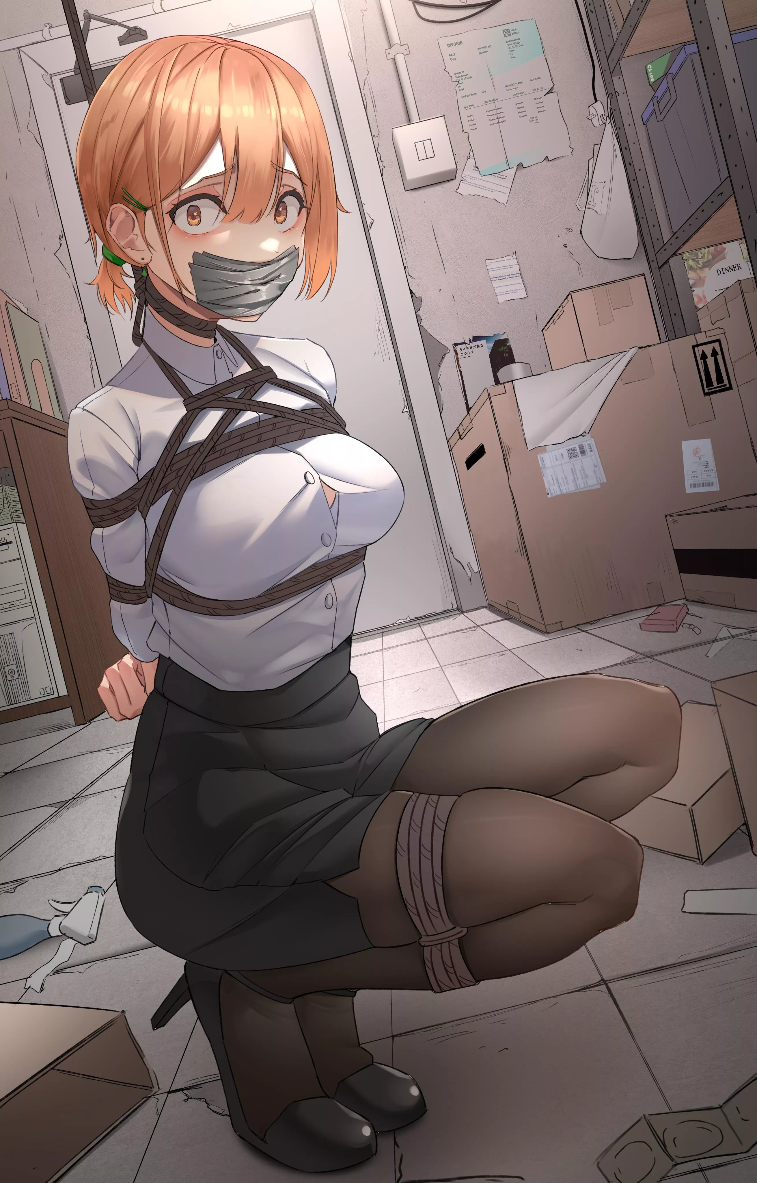Put in a storage