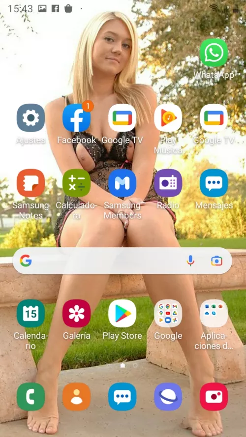 Que tal mi fonde celu de Alison?😍💦😋