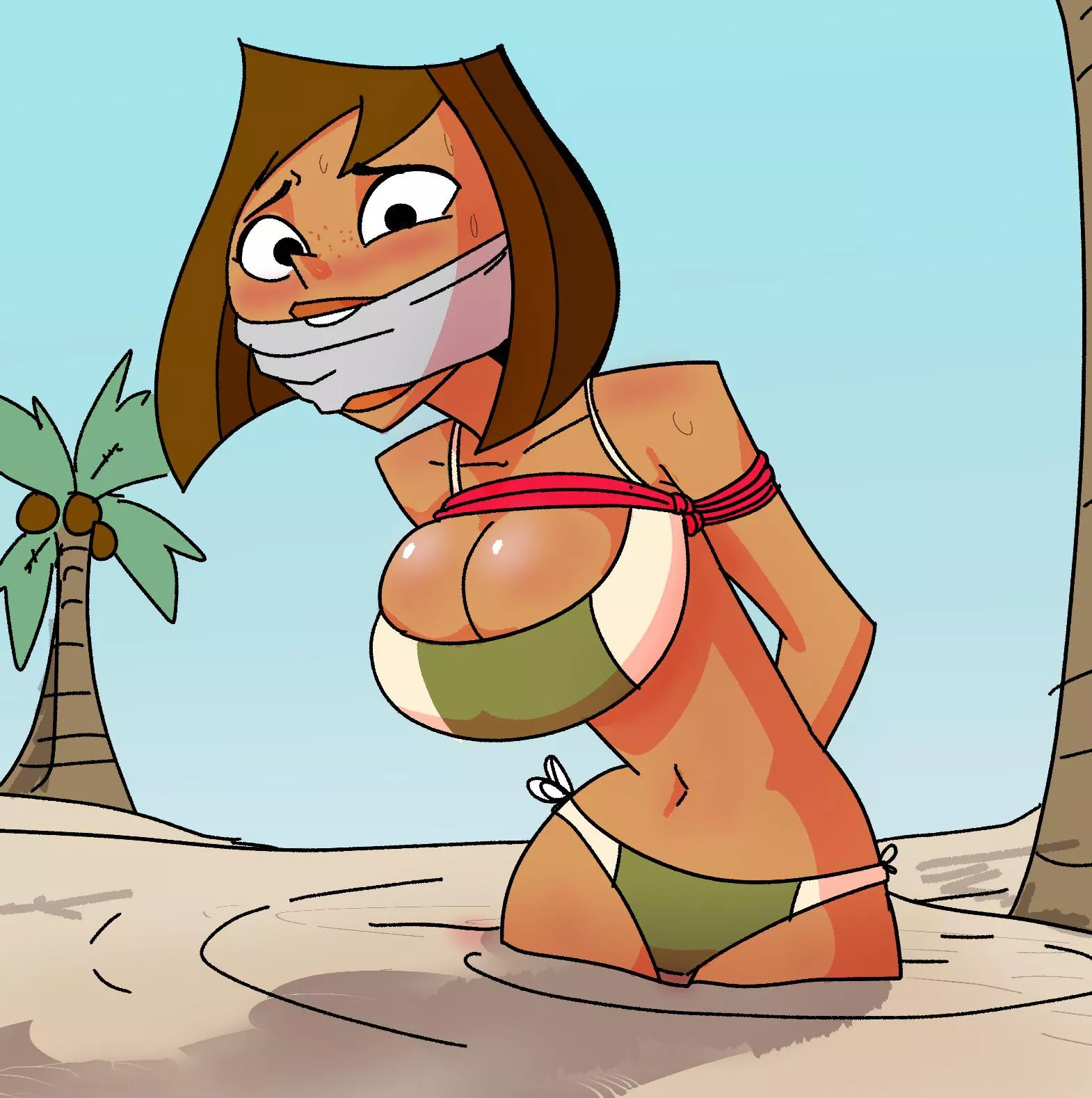 Quick, it's sand...