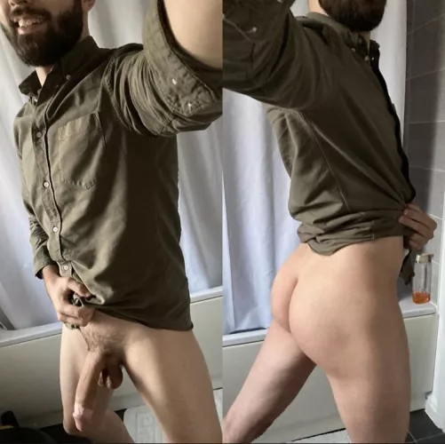 Quick nude before I head to work, or shall we do something else before I go? 😉