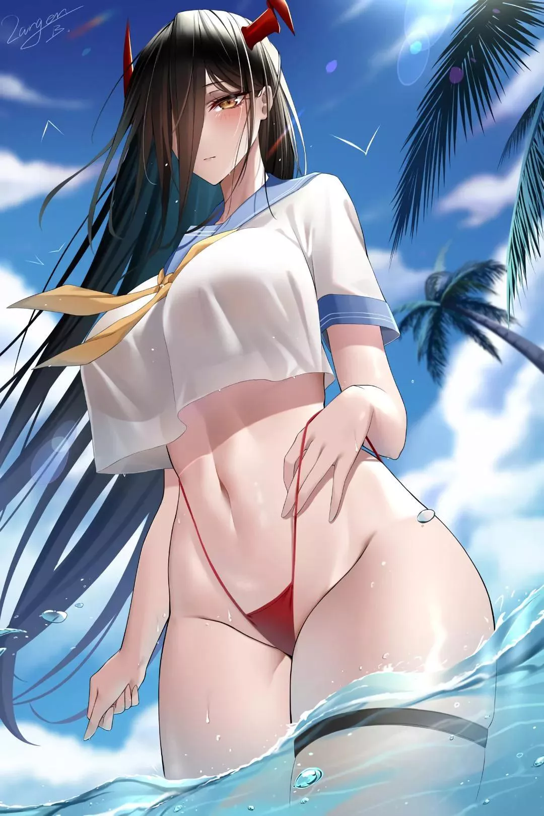 Quick swim