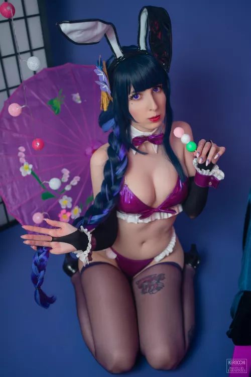 Raiden Shogun from Genshin Impact by Kerocchi