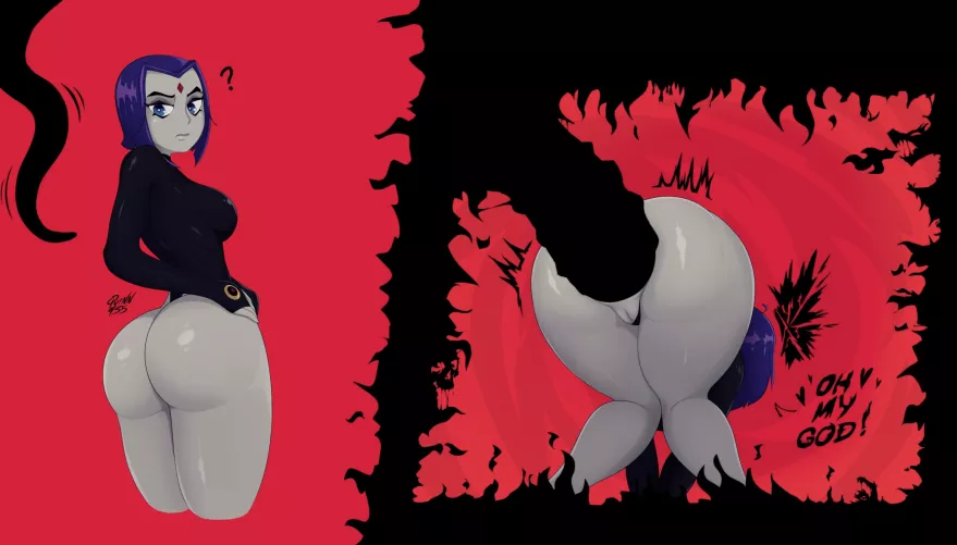 Raven consumed by darkness (Quinnartpack1 / Quinn935)