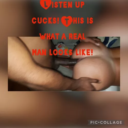 REAL MEN have BIG COCKS!