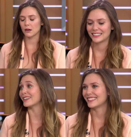 Recently started jerking to Elizabeth Olsen and now I’m obsessed