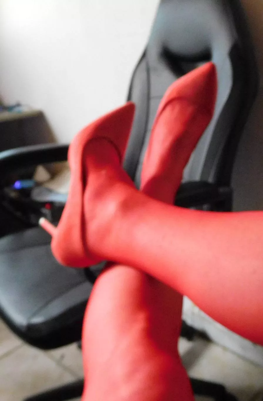 Red heels