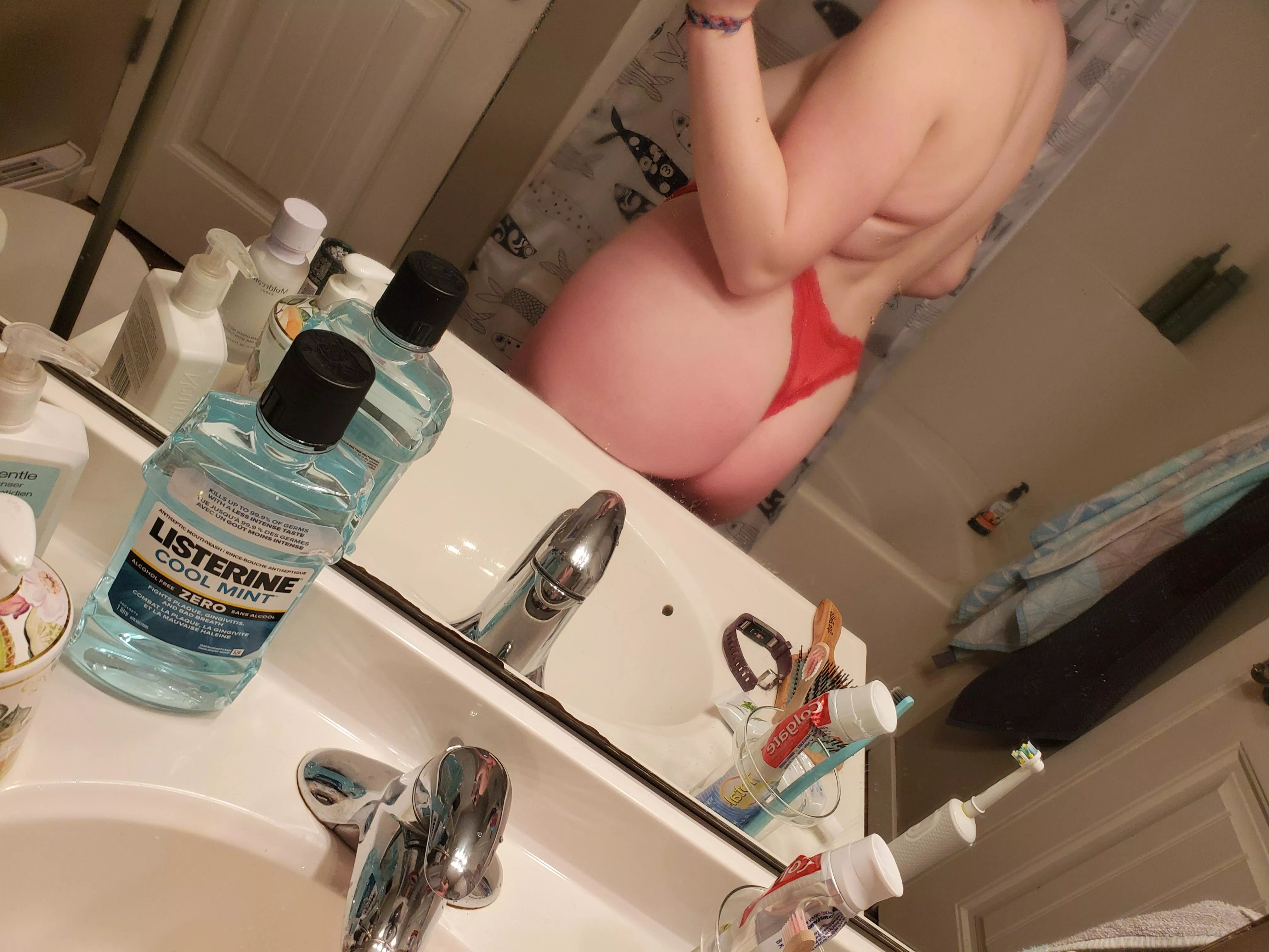 Red thong