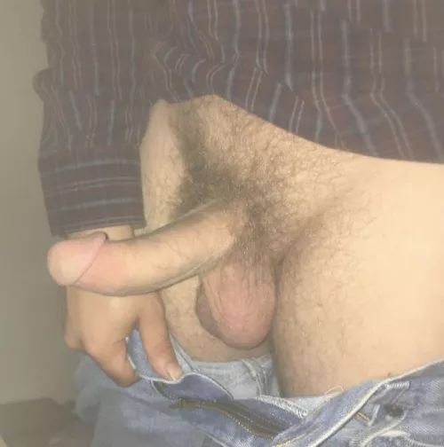 Redneck friend. He gets frisky when I show him porn.