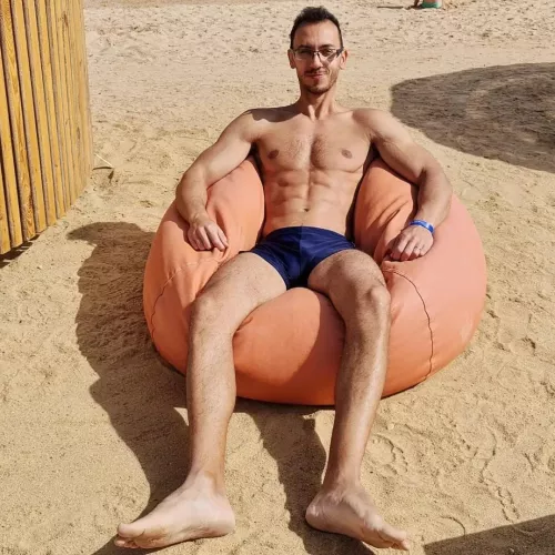 Relaxing at the Beach