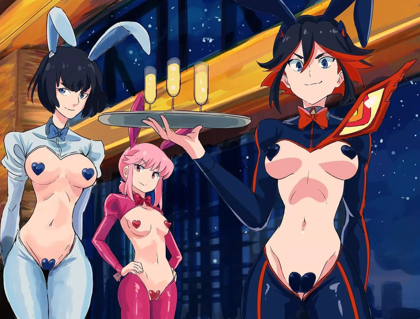 Reverse bnuny FTW, only if Mako can join...❤??