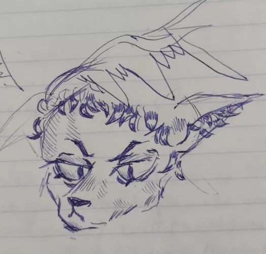 Right so I ain't a furry, but I drew one I guess