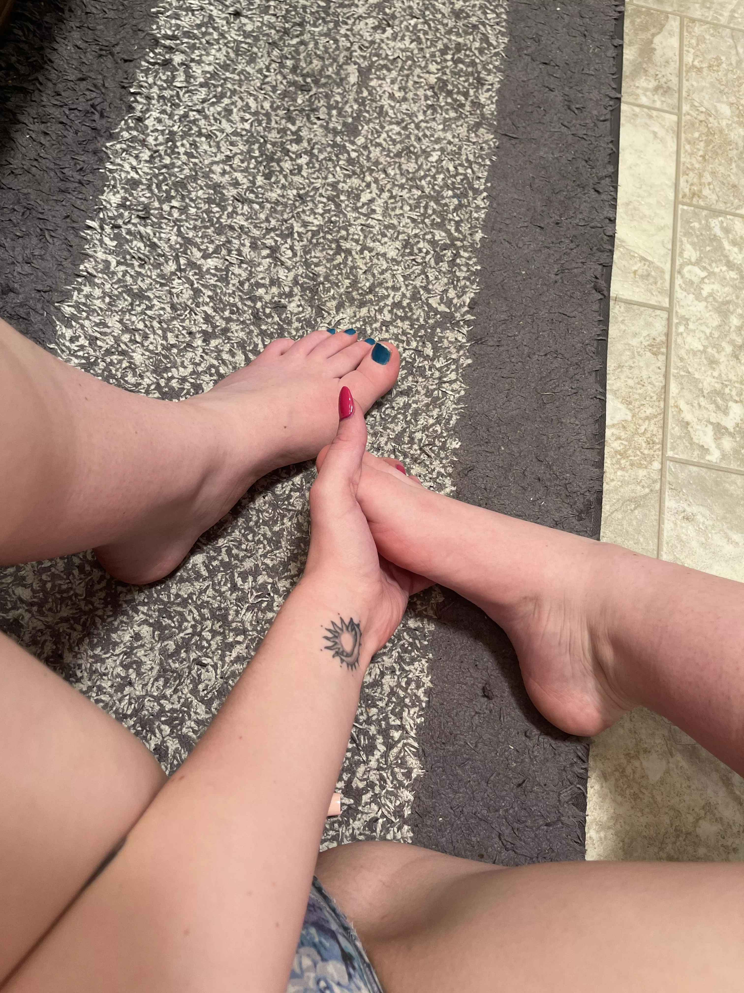 rub them some?