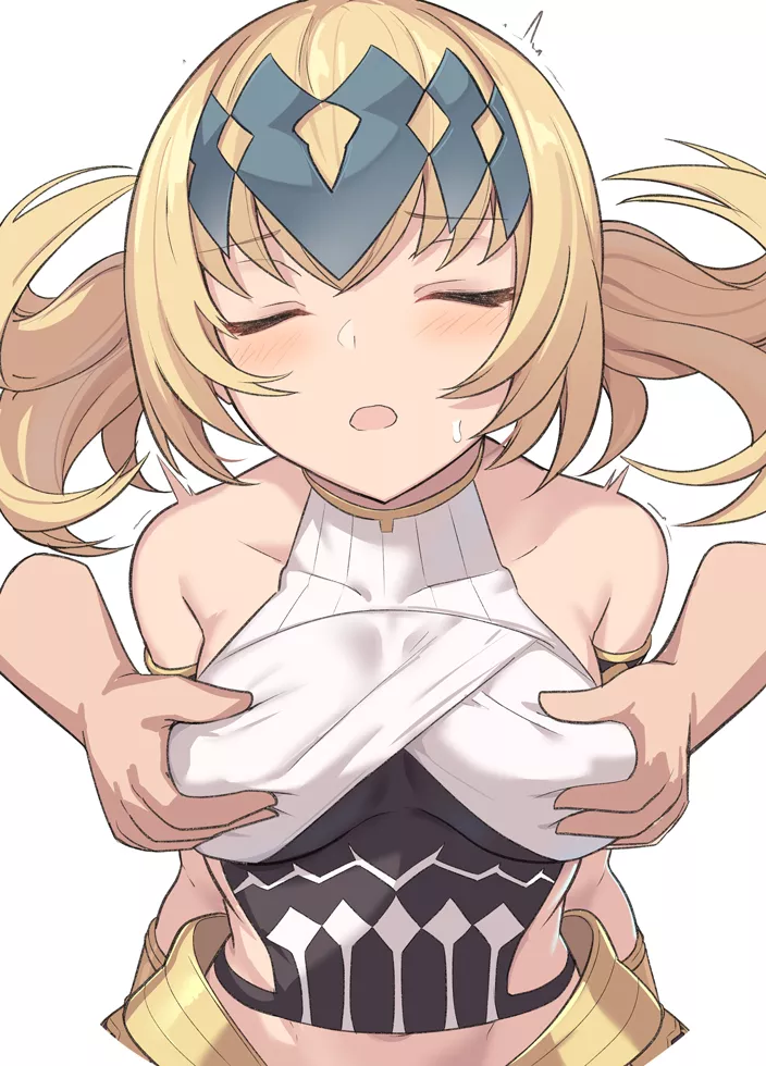 Rubbing Pollux's Breasts (Shiseki Hirame)