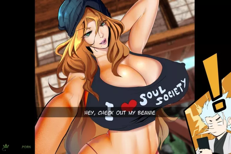 Rule 34 - ! 1boy 1boy1girl 1girls areolae arm behind head barely [Bleach]