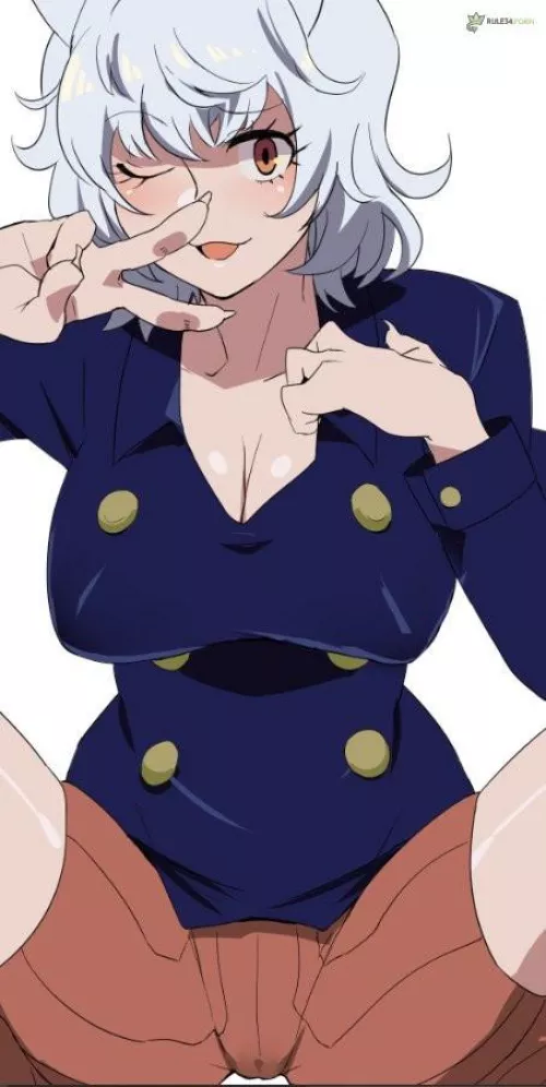 Rule 34 - 1girls big breasts catgirl female hunter x hunter minakami [Hunter X Hunter]