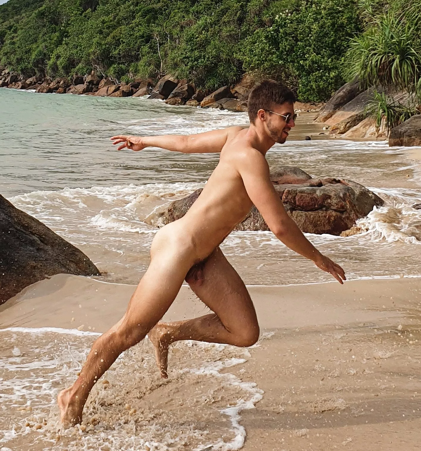 Running in the sand