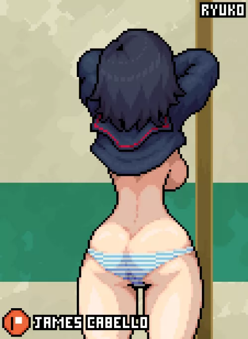 Ryuko pixel redraw (James Cabello) [Kill La Kill]