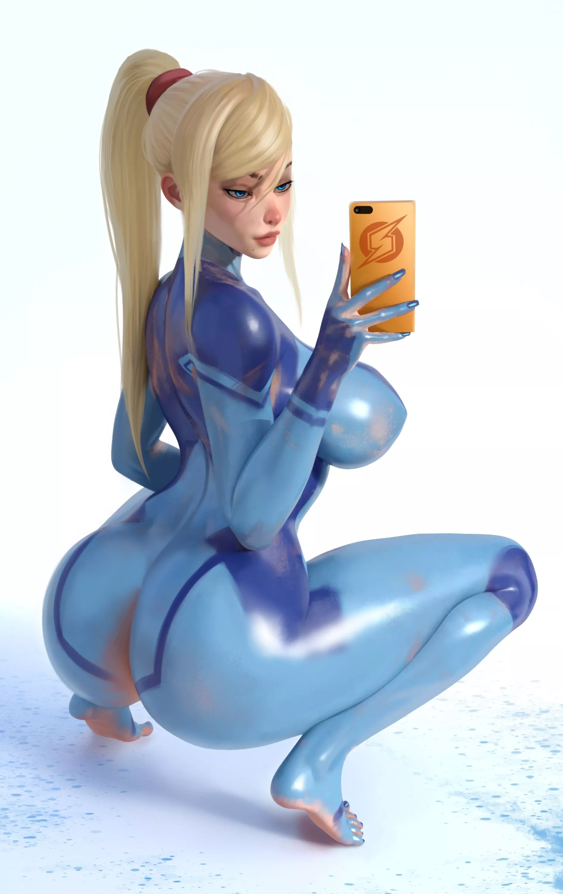 Samus - Zero Zero-Suit (Popogori) [Metroid]