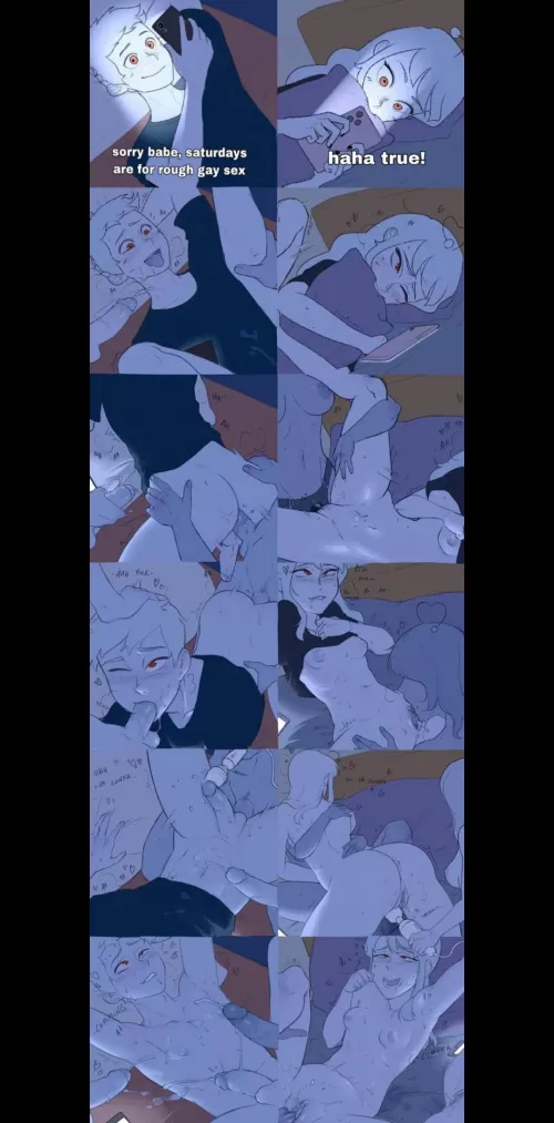 Saturday seems fun to me... i love saturday... 😋