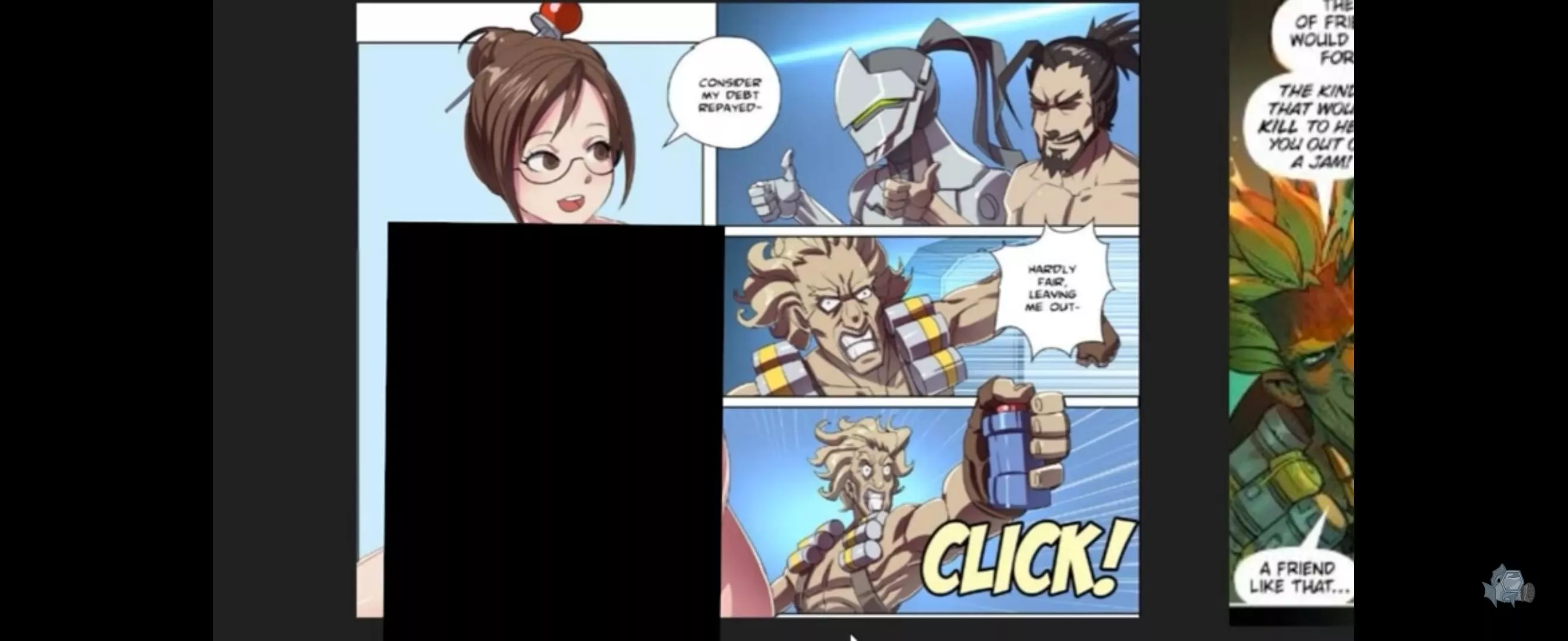 Sauce for comic?