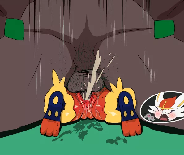 Scoring on Cinderace (@OneKingInHeaven on twitter) [OC]