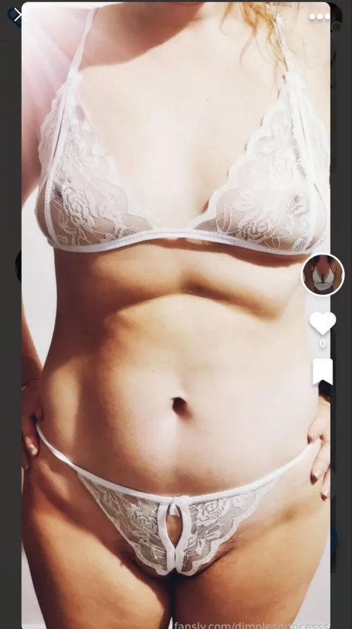 See thru white lingerie 😇 because Im an angel, wanna se my wings?