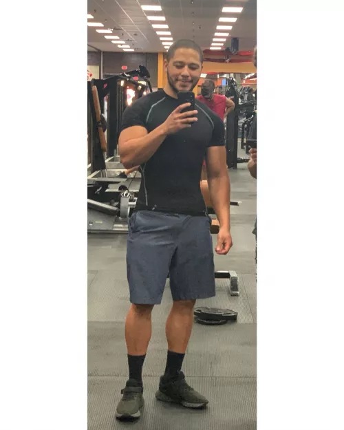 Seeing some real progress. My calves are almost not small! 😂