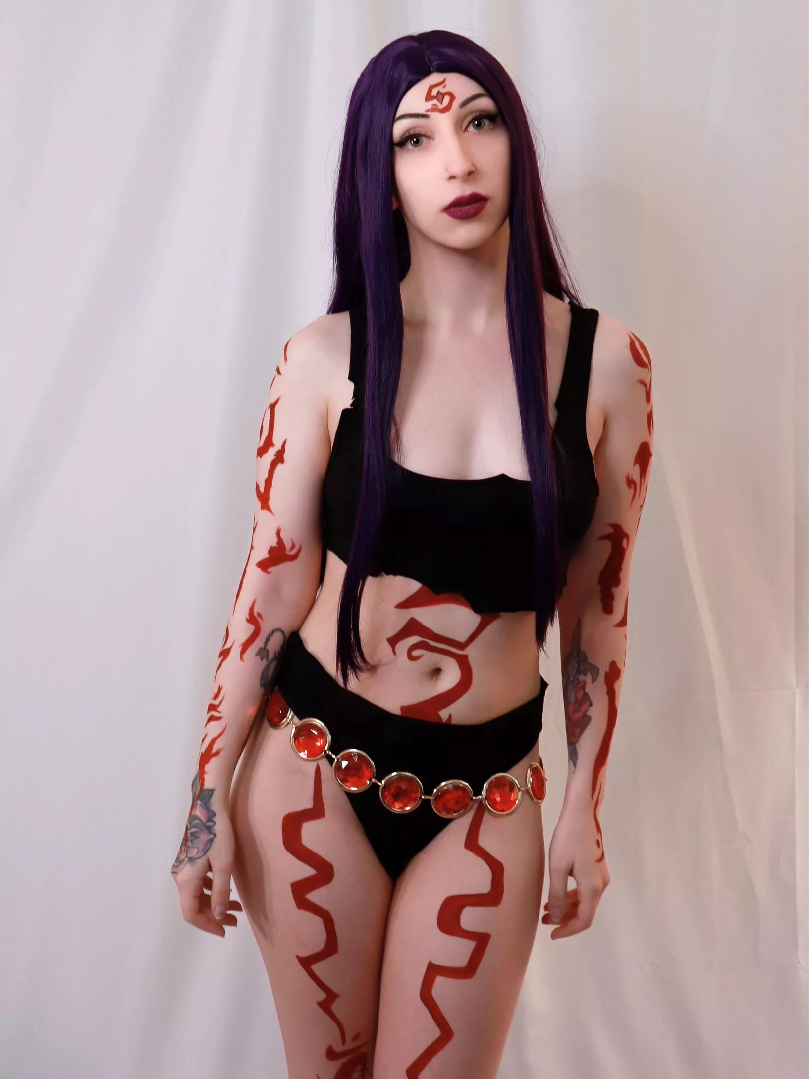 [self] Raven in Teen Titans ‘birthmark’
