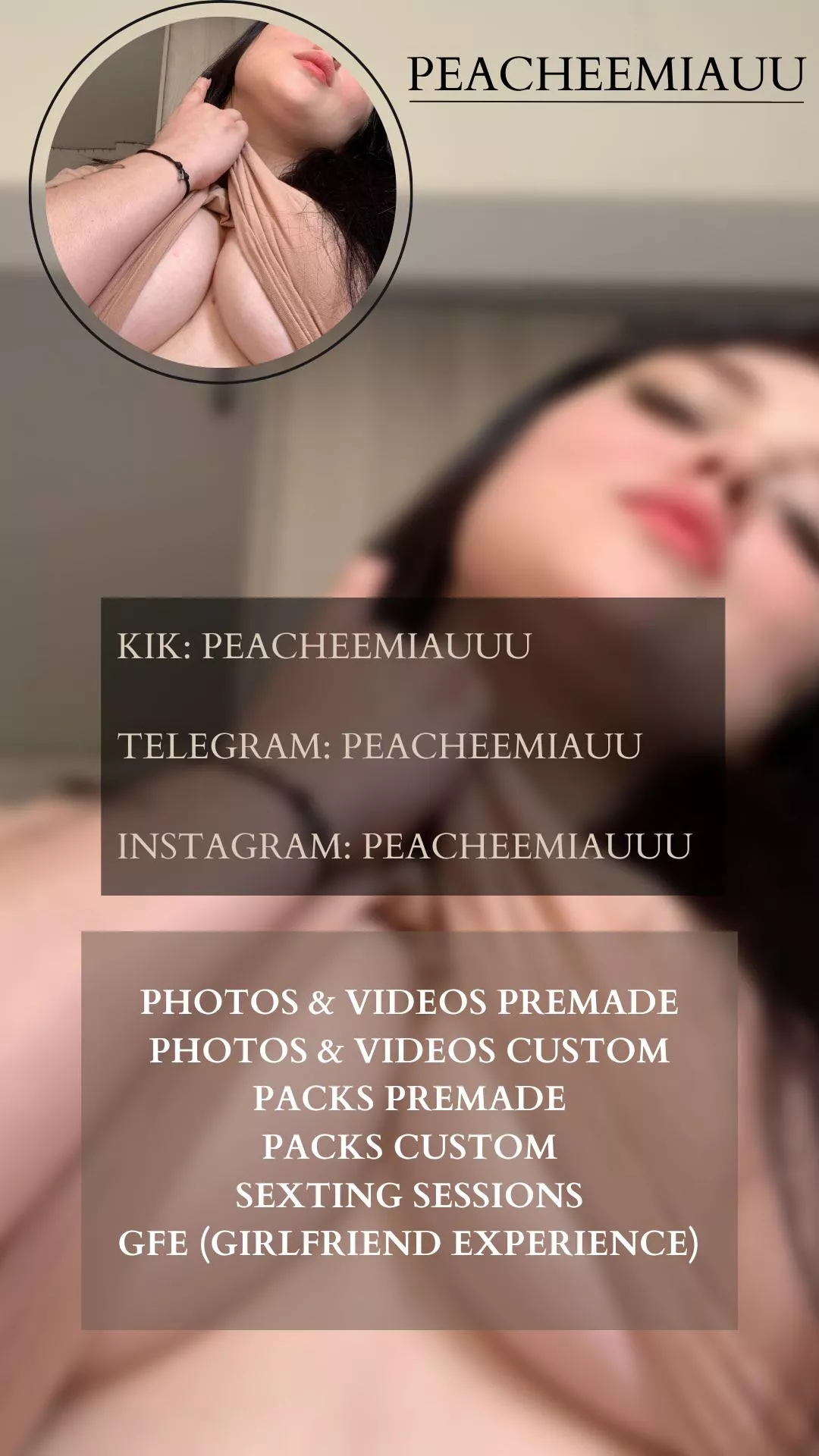 [Selling] hello guys, I’m 19 years old and I’m very naughty, I want to fulfill your darkest fantasies, enter the link in the comments to see the list of my prices