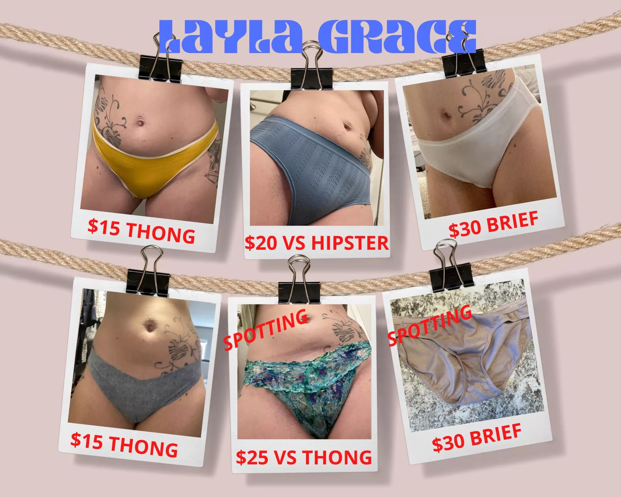 [selling] [US] 5🌟 Trusted MILF⭐️ READY TO SHIP 🩲DM me before they’re gone!!! 💋🥵
