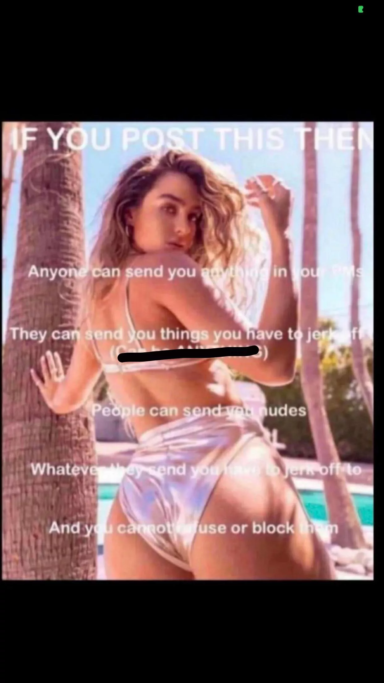 Send something