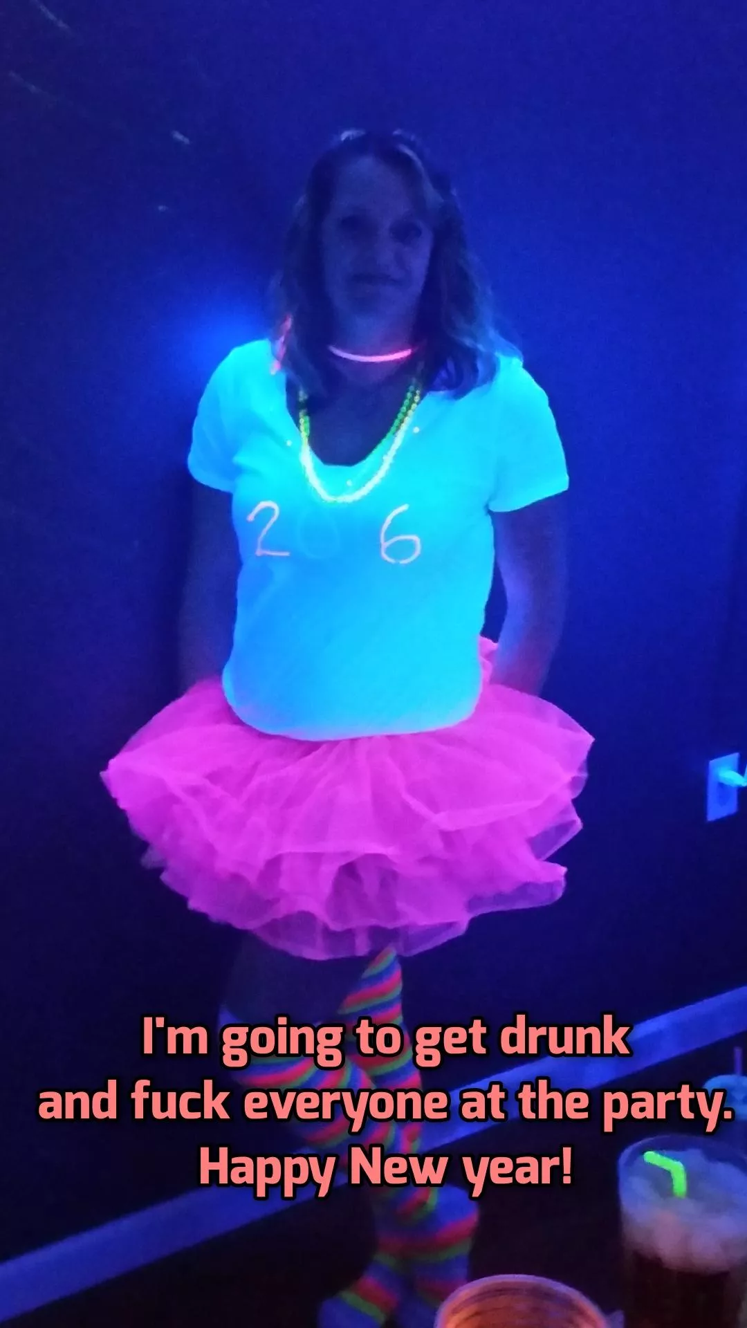she did