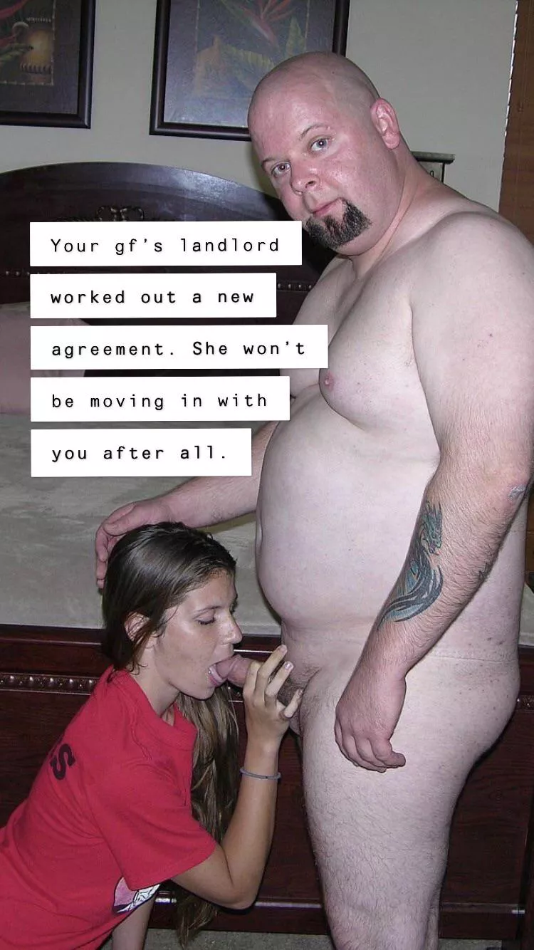 She didn’t want to admit what the agreement was but her landlord let you in on the secret without her knowing. She didn’t want to admit what the agreement was but her landlord let you in on the secret without her knowing.