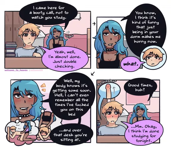 She knows exactly how to rile him up ⬆[OC]