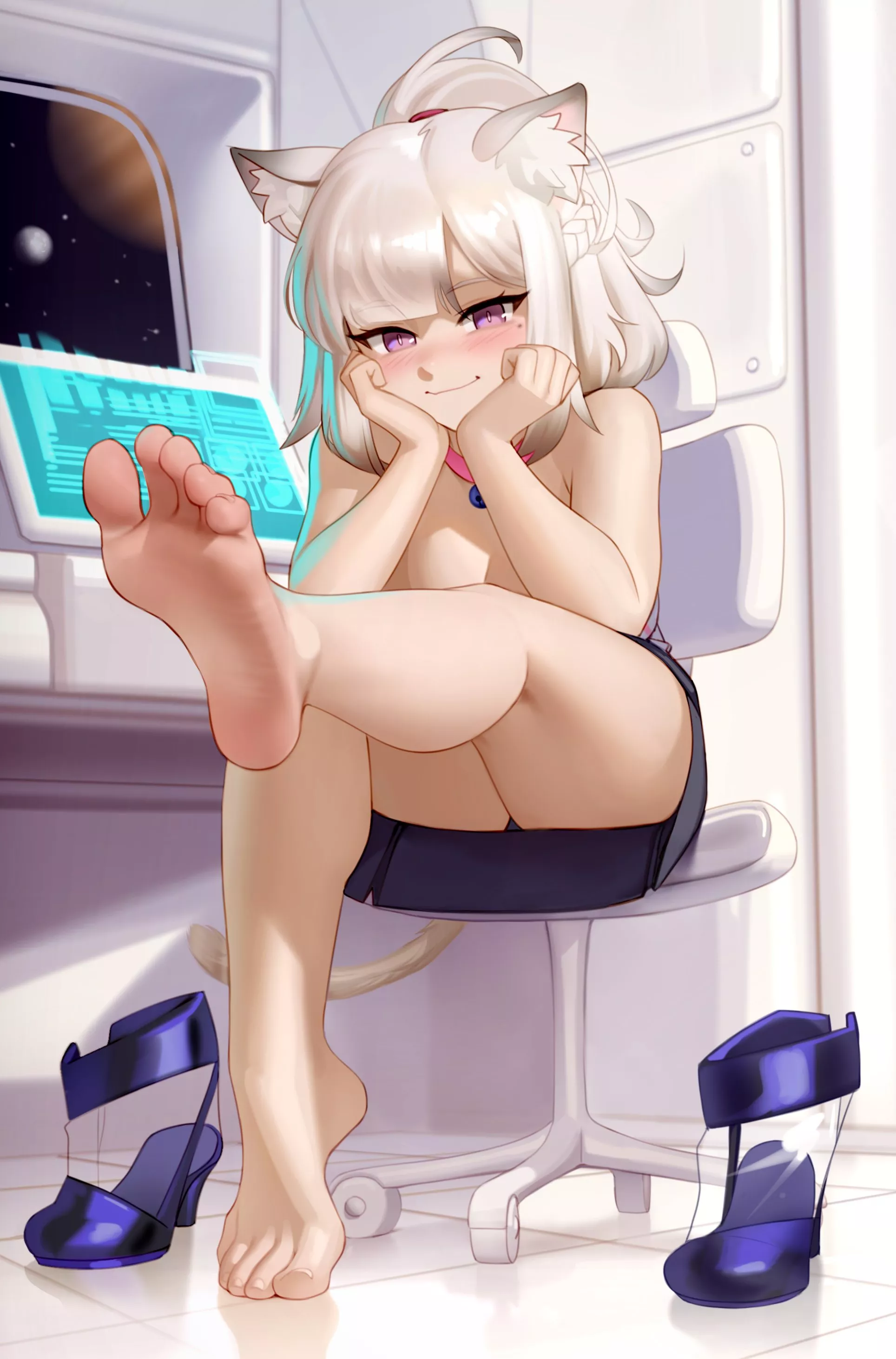 She knows we want to see!