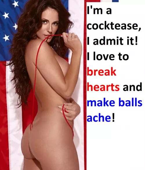 She loves to tease...