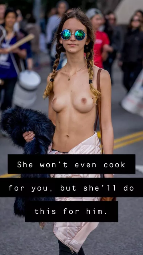 She makes bold decisions.