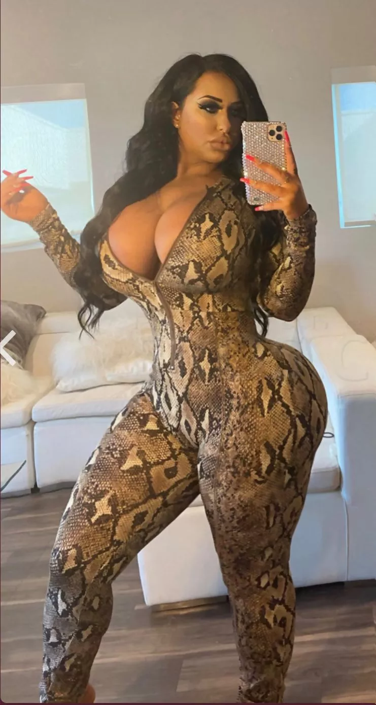 Sheer size of her