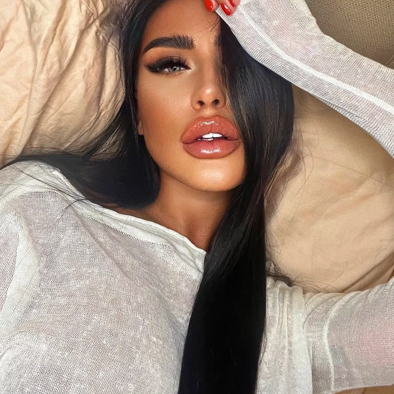 Sheer White Top
