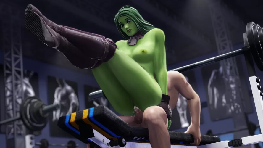 She-Hulk's daily workout routine (WintersSFM) [Marvel]