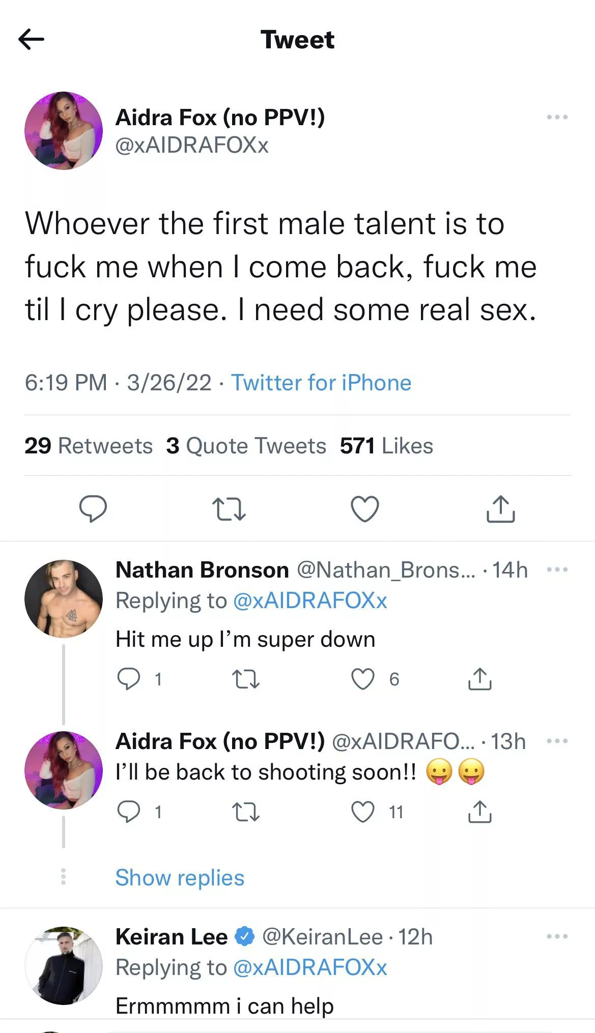 She’s Back…