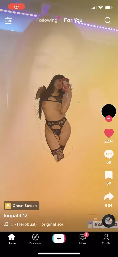 She’s definitely about to be banned 😭